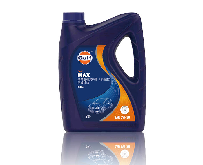 海湾蓝润特级汽油机油5W30-4升